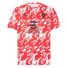 Camisola AC Milan Pre-Match Homen 2025-26 Vermelha